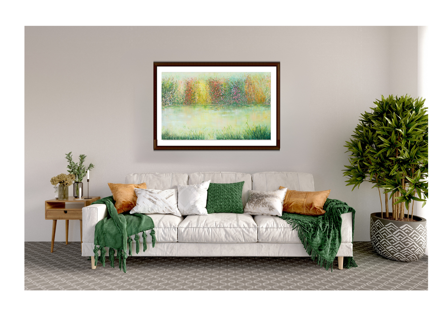 Crystal River (Framed canvas)