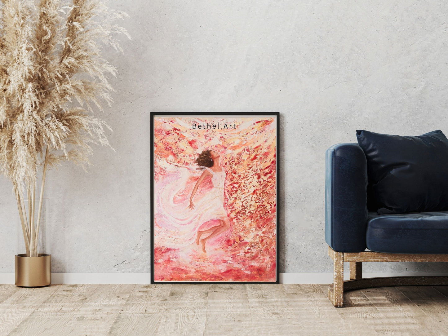 Baptisime of Fire (Framed canvas)