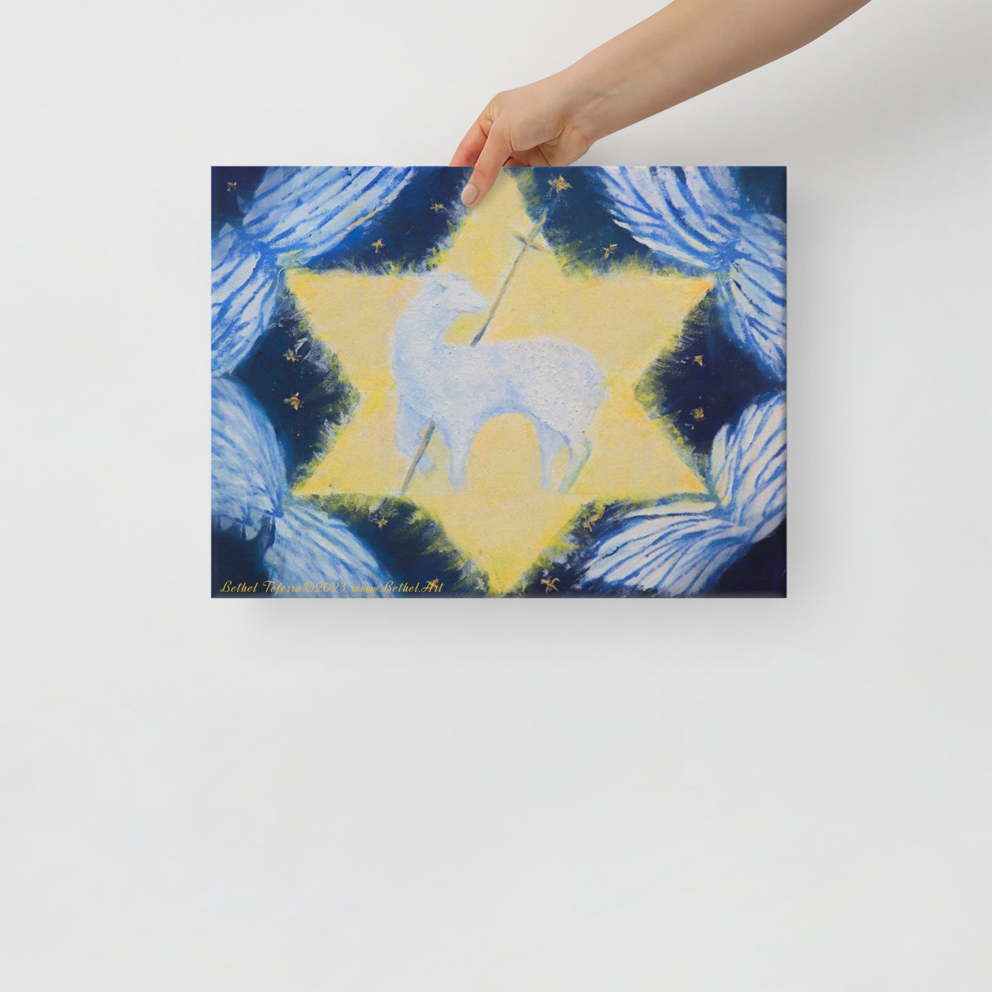 BRIGHT morning Star, Lamb of God (Canvas)