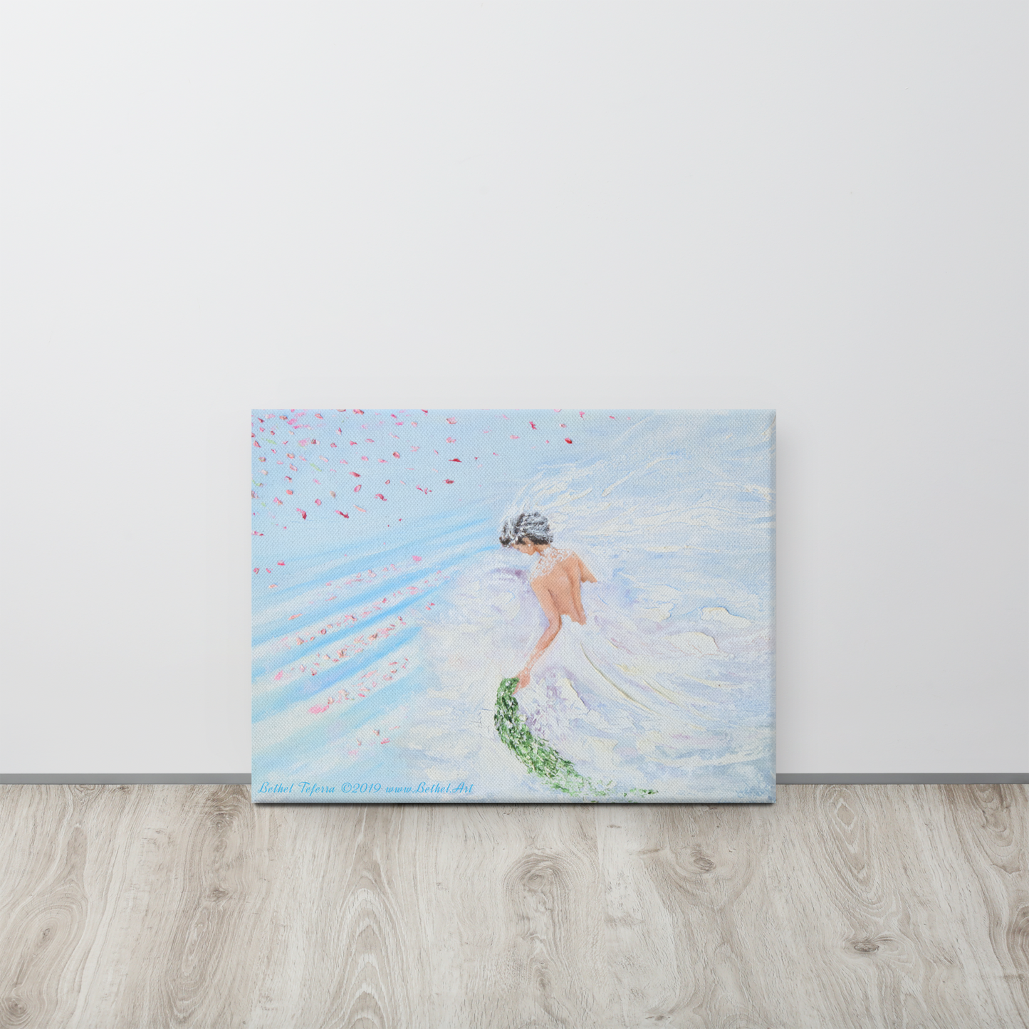 Rushing Bride (Canvas)