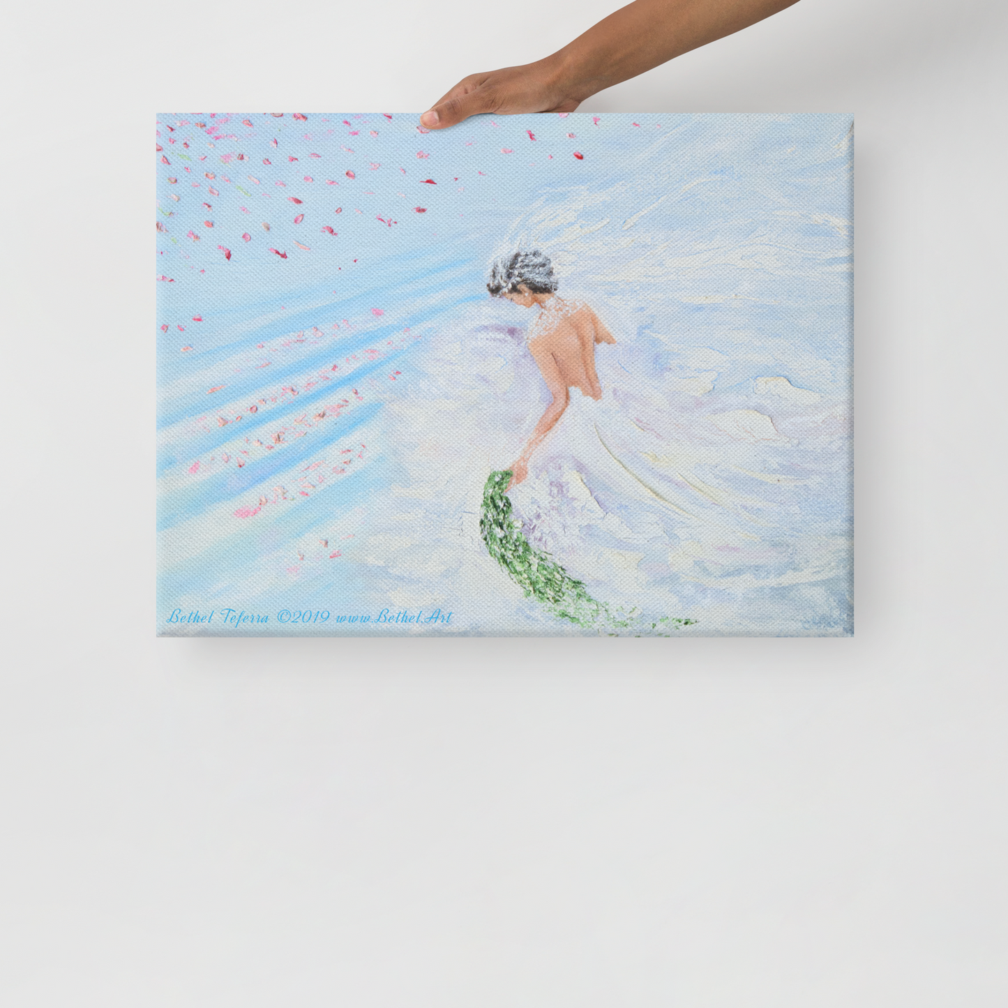 Rushing Bride (Canvas)