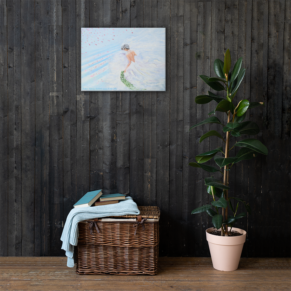 Rushing Bride (Canvas)