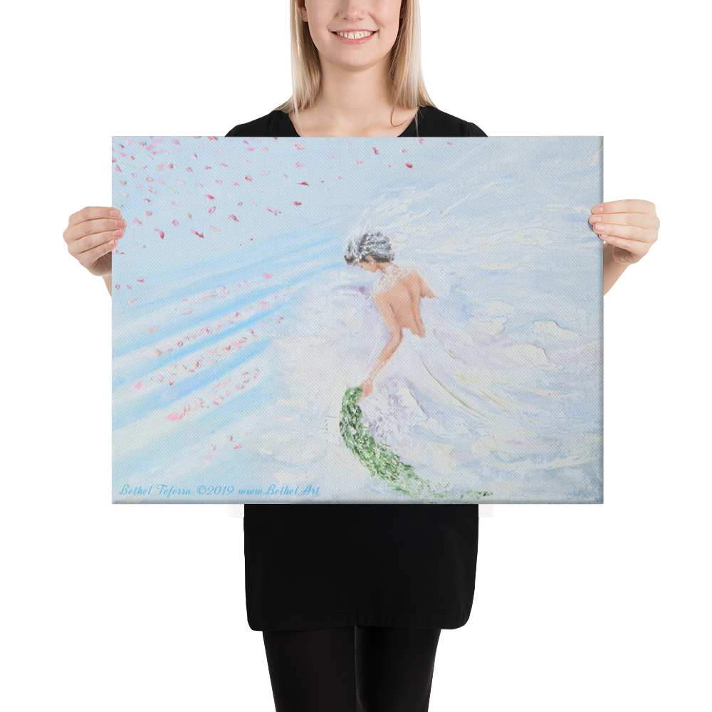 Rushing Bride (Canvas)