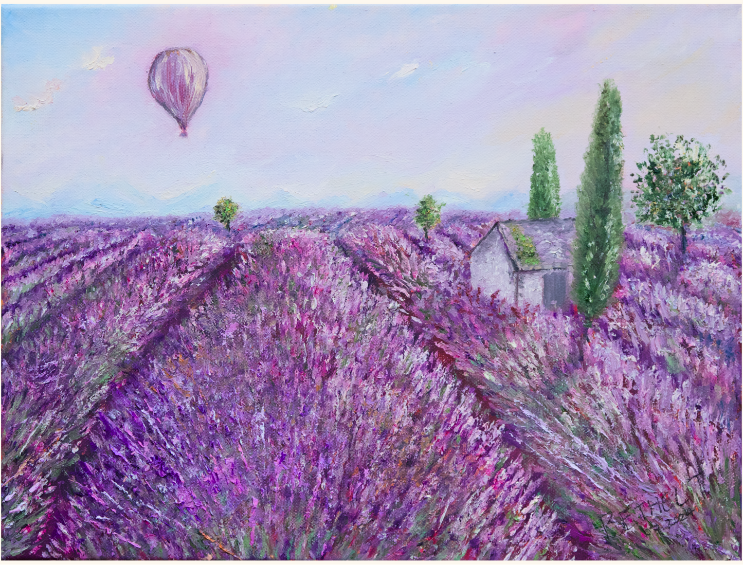 Lavender Field (Canvas)