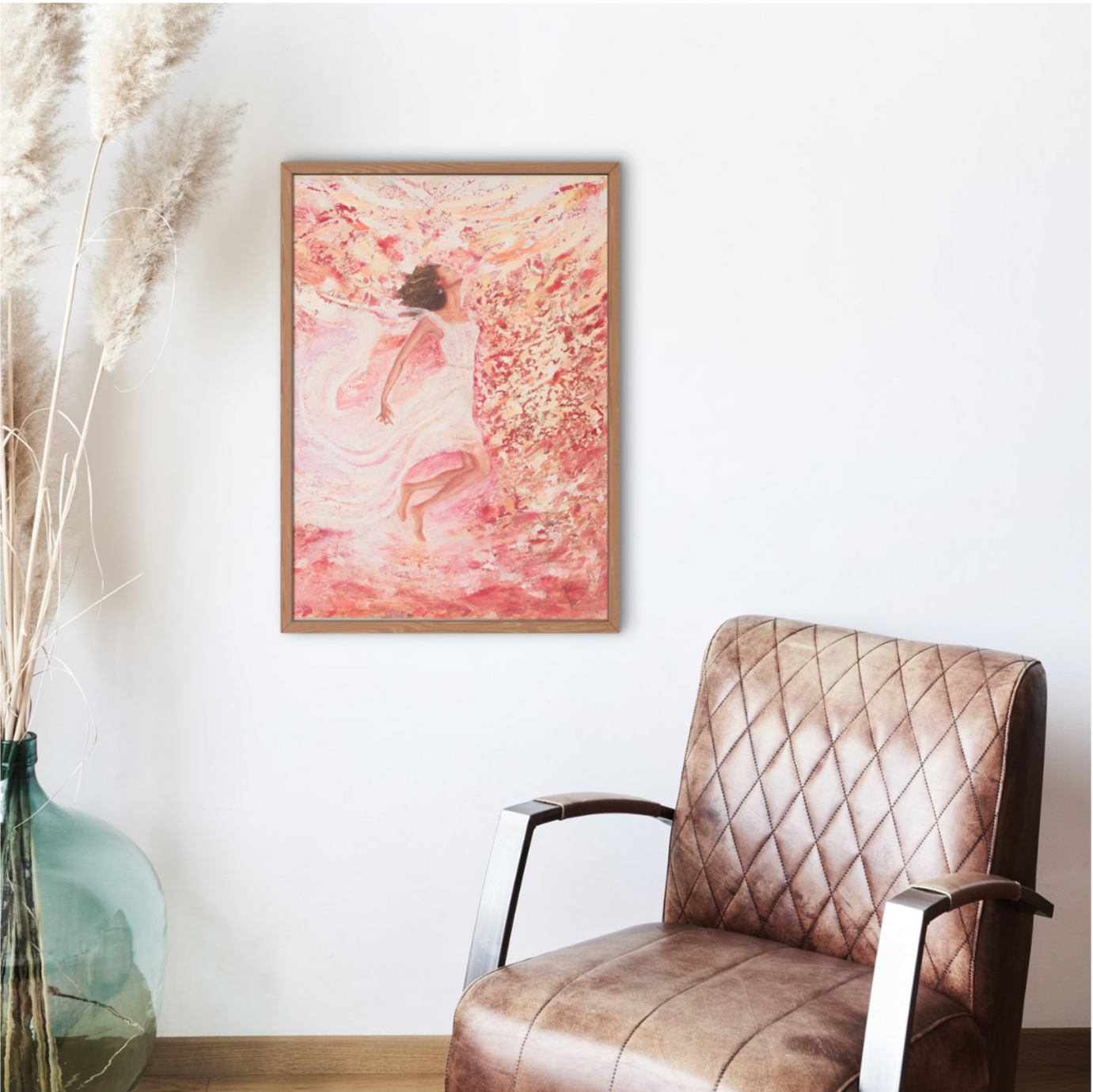 Baptisime of Fire (Framed canvas)