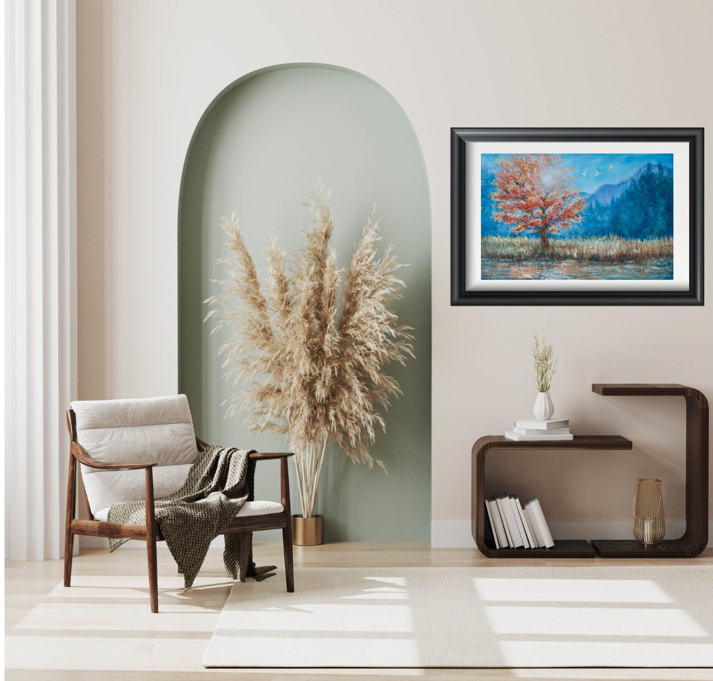 The Blessed (Framed canvas)