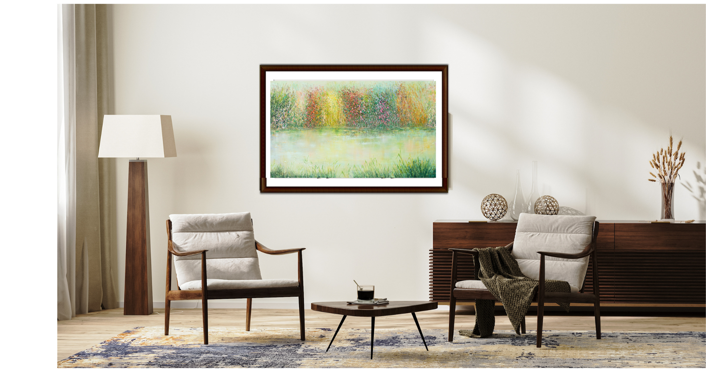 Crystal River (Framed canvas)