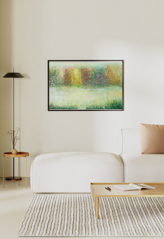 Crystal River (Framed canvas)