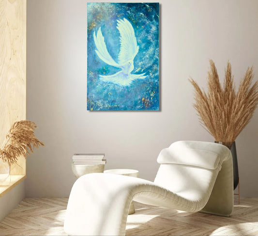 Holy Spirit as a Dove (Canvas)