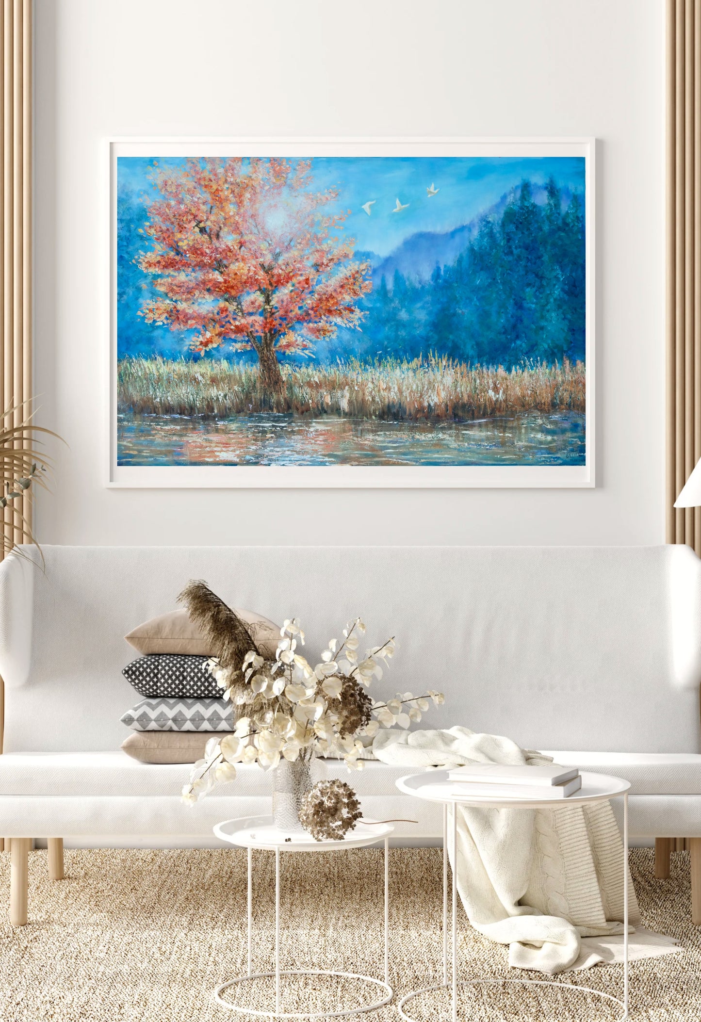The Blessed (Framed canvas)
