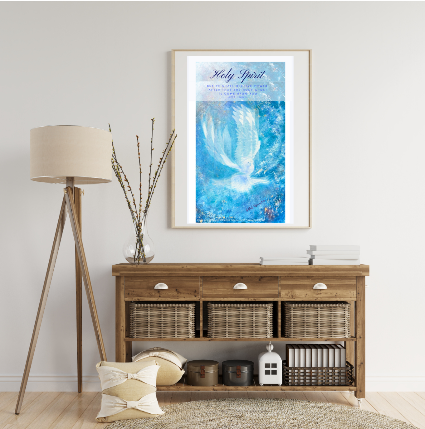 Holy Spirit (Framed poster)
