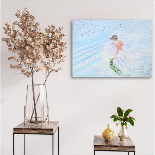 Rushing Bride (Canvas)