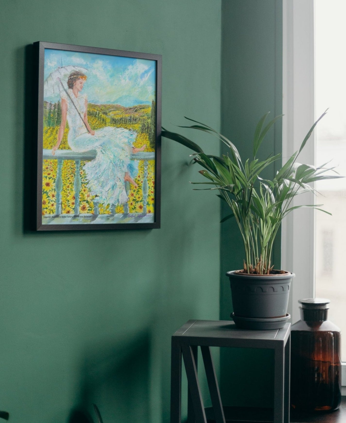 Thou Shalt Laugh (Framed canvas)