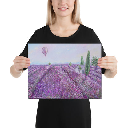 Lavender Field (Canvas)