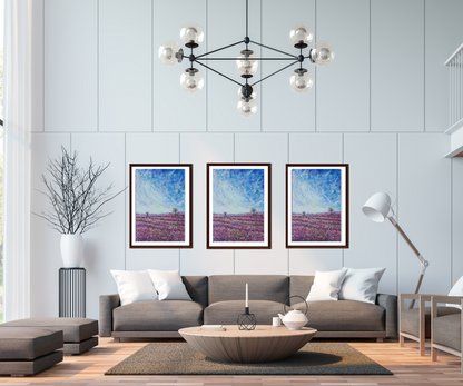 Clouds & Fragrances (Framed poster)