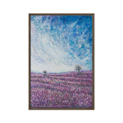 Clouds & Fragrances (Framed canvas)