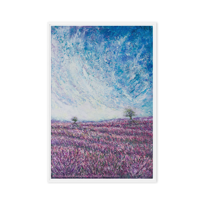 Clouds & Fragrances (Framed canvas)