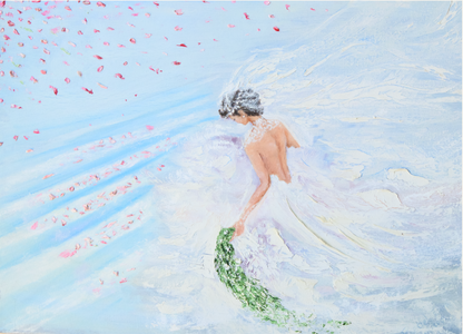 Rushing Bride (Canvas)