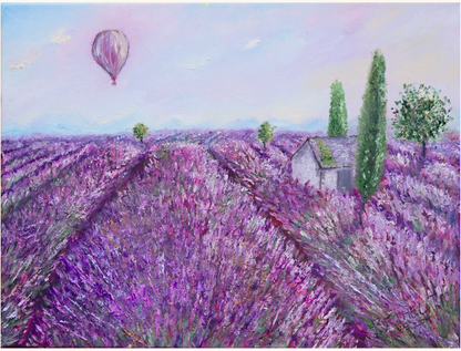 Lavender Field (Canvas)