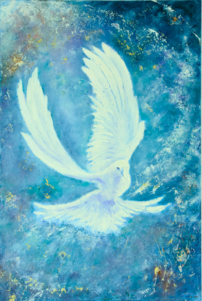 Holy Spirit as a Dove (Canvas)