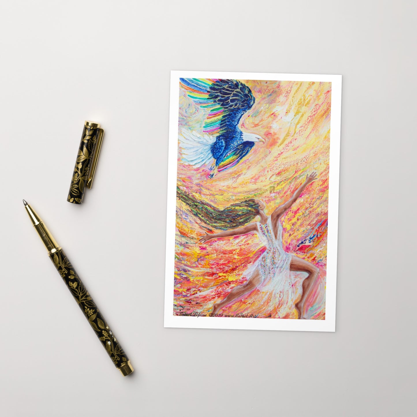 Quantum Leaps (Postcard)