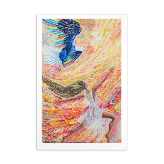 Quantum Leaps (Postcard)