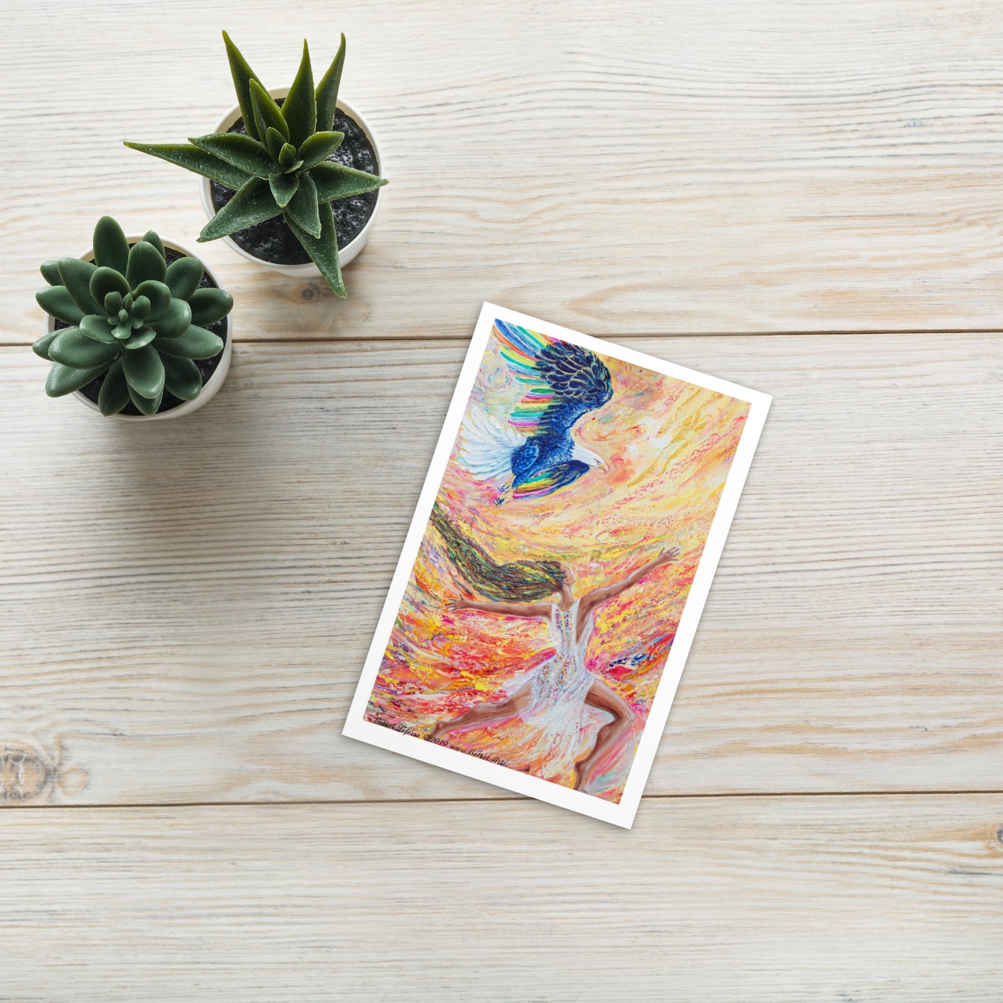 Quantum Leaps (Postcard)